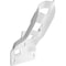 Prime-Line Flag Pole Holder with 3/4 in. Pole and 30-Degree, White Painted Steel (Single Pack) U 9379 - alternate 1